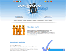 Tablet Screenshot of dashfixer.com